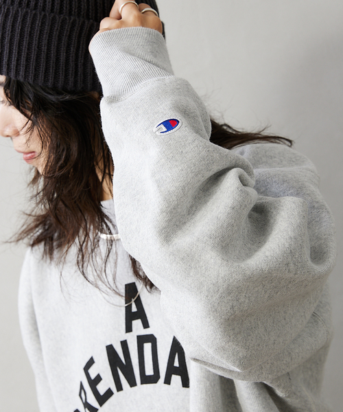 Champion（チャンピオン）の「【CHAMPION / チャンピオン】リーバースウィーブ プリントスウェット（スウェット・メンズ・チャコールグレー/ブラック/アイボリー・MEDIUM/LARGE/X-LARGE）」の20枚目の写真