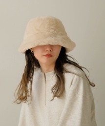 Bab | フェイクファーバケットハット(ハット)