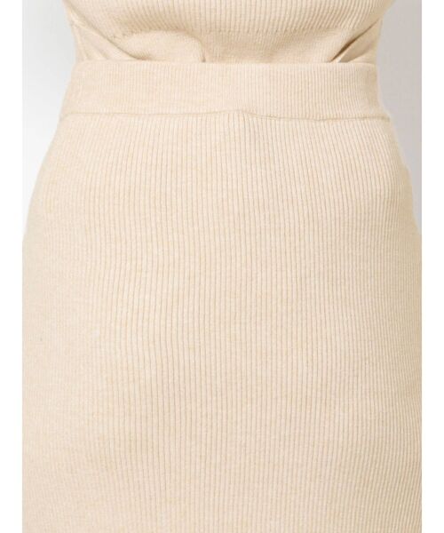 RESEXXY(リゼクシー)の「リブニットタイトスカート【セットアップ着用可能】(スカート・レディース・ピンク/ブラック/ベージュ・FREE)」の17枚目の写真