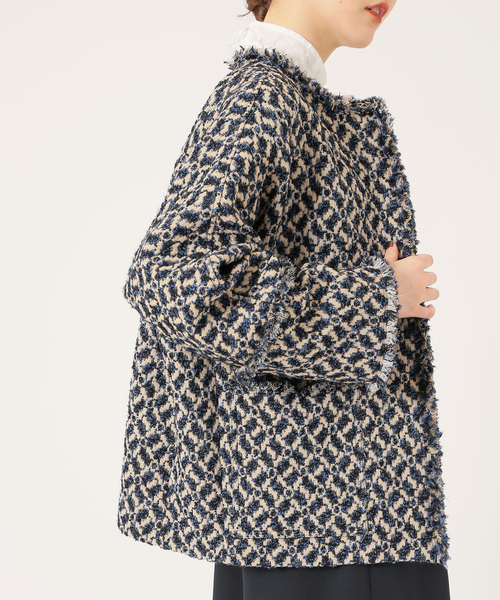 IENA（イエナ）の「＆NAVY GIOLICAジャガードジャケット（その他