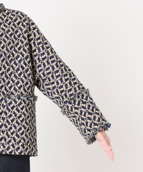IENA（イエナ）の「＆NAVY GIOLICAジャガードジャケット（その他