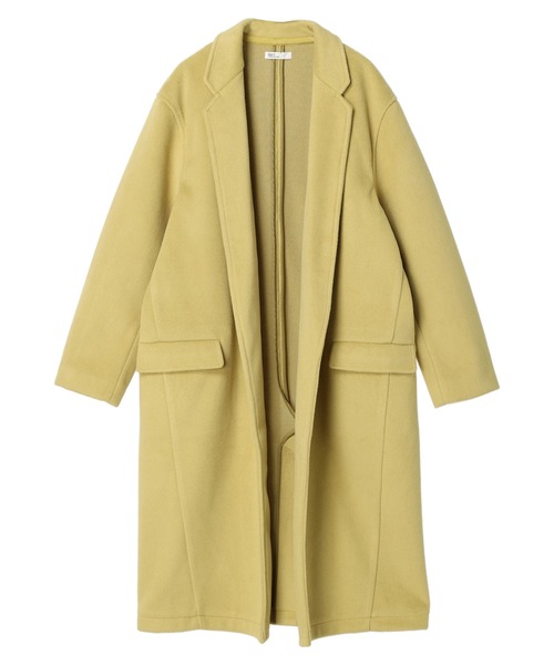 CRAFT STANDARD BOUTIQUE（クラフトスタンダードブティック）の「エッグコート　＊◆（ノーカラーコート・レディース・マスタード/ブラック/ナチュラル・FREE）」の14枚目の写真