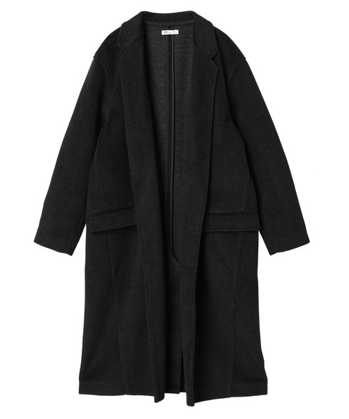 CRAFT STANDARD BOUTIQUE（クラフトスタンダードブティック）の「エッグコート　＊◆（ノーカラーコート・レディース・マスタード/ブラック/ナチュラル・FREE）」の17枚目の写真