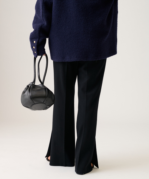 journal standard L'essage（ジャーナルスタンダードレサージュ）の「ウールジャージーパンツ（その他パンツ・レディース・ブラック/ベージュ/ブルー系その他・36/38）」の16枚目の写真