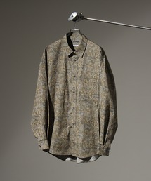 【MADE IN JAPAN】VINTAGE-LIKE PAISLEY OVERSIZED SHIRTS/ヴィンテージ古着風 ペイズリーオーバーサイズシャツ