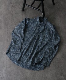 【MADE IN JAPAN】VINTAGE-LIKE PAISLEY OVERSIZED SHIRTS/ヴィンテージ古着風 ペイズリーオーバーサイズシャツ