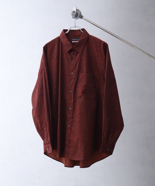 MADE IN JAPAN】VINTAGE-LIKE PAISLEY OVERSIZED SHIRTS