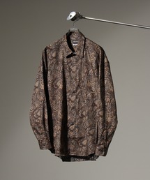 【MADE IN JAPAN】VINTAGE-LIKE PAISLEY OVERSIZED SHIRTS/ヴィンテージ古着風 ペイズリーオーバーサイズシャツ