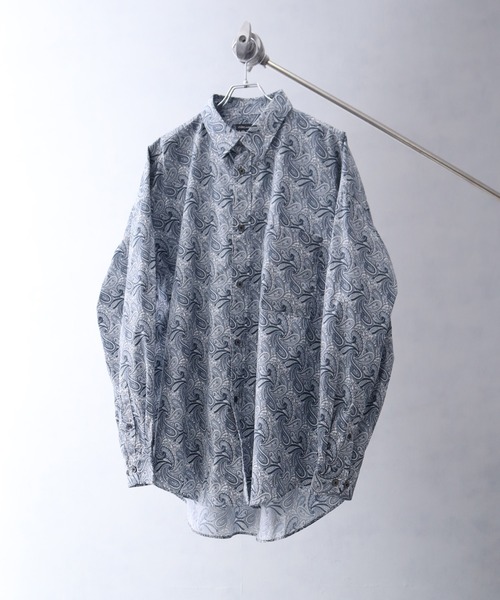 MADE IN JAPAN】VINTAGE-LIKE PAISLEY OVERSIZED SHIRTS