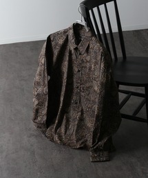 【MADE IN JAPAN】VINTAGE-LIKE PAISLEY OVERSIZED SHIRTS/ヴィンテージ古着風 ペイズリーオーバーサイズシャツ