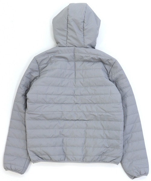 GIORDANO（ジョルダーノ）の「[ GIORDANO ]パデッドフードジャケット (ユニセックス)（ダウンジャケット/コート・レディース・ネイビー/グレー・SMALL/MEDIUM/LARGE/X-LARGE）」の8枚目の写真