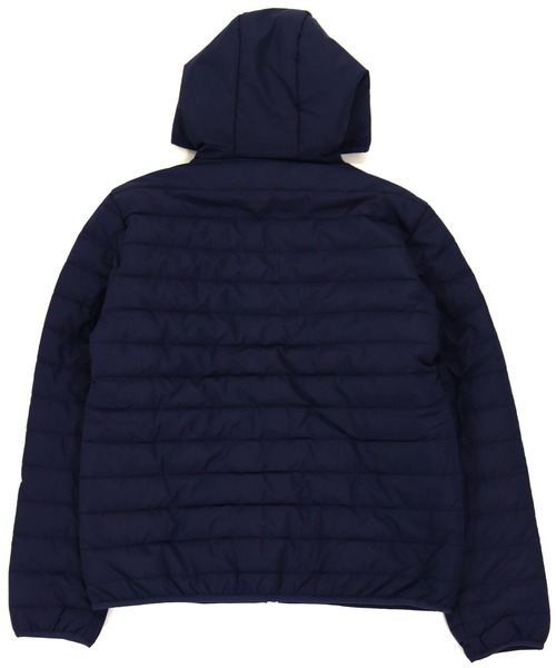 GIORDANO（ジョルダーノ）の「[ GIORDANO ]パデッドフードジャケット (ユニセックス)（ダウンジャケット/コート・レディース・ネイビー/グレー・SMALL/MEDIUM/LARGE/X-LARGE）」の10枚目の写真