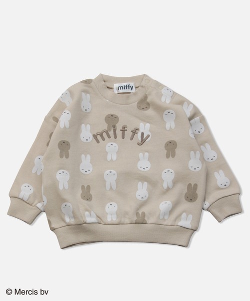 JAM & LINK（ジャムアンドリンク）の「【miffy】 ミッフィー / トレーナー（スウェット・キッズ・A/B/C/D/E/F/G・80ｃｍ/90cm/100cm/130cm/140cm/110cm/120cm）」の6枚目の写真