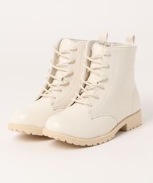 Catherine Cottage | ベージュレースアップブーツ(ブーツ)