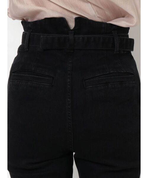 MERCURYDUO（マーキュリーデュオ）の「ハイウエストストレッチフリンジヘムデニムパンツ（デニムパンツ・レディース・ブラック/インディゴブルー・SMALL/MEDIUM）」の20枚目の写真