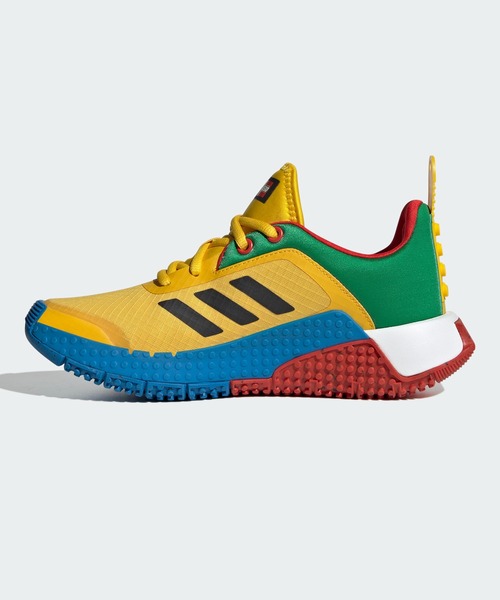 adidas（アディダス）の「adidas スポーツ DNA × LEGO / adidas Sport DNA × LEGO / アディダス（スニーカー・キッズ・ブラック×レッド/イエロー系その他・25.0cm/22.0cm/22.5cm/23.0cm/23.5cm/24.0cm/24.5cm/17.0cm/18cm/19.0cm/20.0cm/21.0cm）」の10枚目の写真