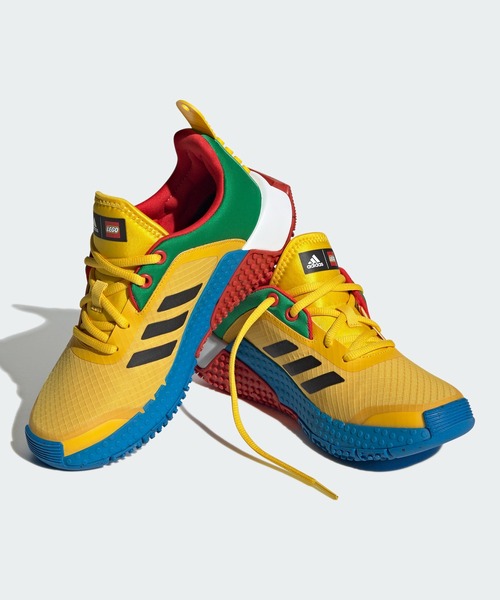 adidas（アディダス）の「adidas スポーツ DNA × LEGO / adidas Sport DNA × LEGO / アディダス（スニーカー・キッズ・ブラック×レッド/イエロー系その他・25.0cm/22.0cm/22.5cm/23.0cm/23.5cm/24.0cm/24.5cm/17.0cm/18cm/19.0cm/20.0cm/21.0cm）」の22枚目の写真