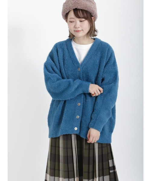 Samansa Mos2（サマンサ モスモス）の「柄アソートロングTシャツ（Tシャツ/カットソー・レディース・オフホワイト/ブラック/ベージュ/チャコール・ﾌﾘ-）」の22枚目の写真