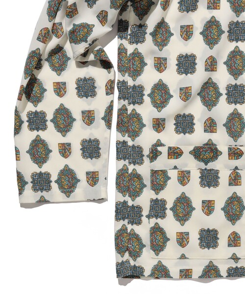 BEAMS（ビームス）の「BEAMS / パジャマ イージーシャツ（シャツ/ブラウス・メンズ・ホワイト/グリーン・XL/M/S/L）」の18枚目の写真