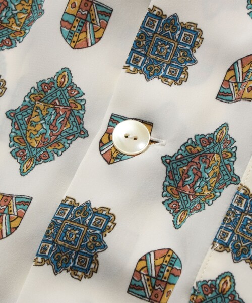 BEAMS（ビームス）の「BEAMS / パジャマ イージーシャツ（シャツ/ブラウス・メンズ・ホワイト/グリーン・XL/M/S/L）」の20枚目の写真