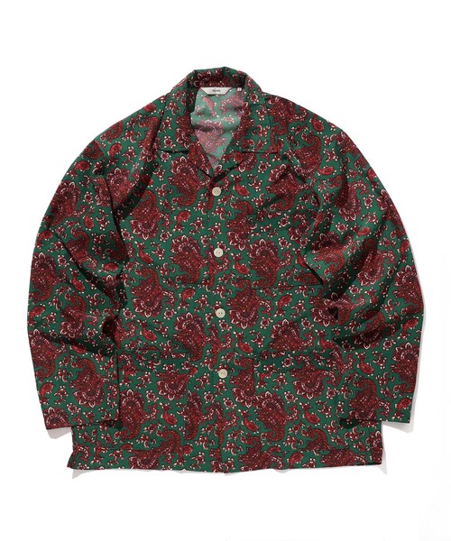 BEAMS（ビームス）の「BEAMS / パジャマ イージーシャツ（シャツ/ブラウス・メンズ・ホワイト/グリーン・XL/M/S/L）」の22枚目の写真