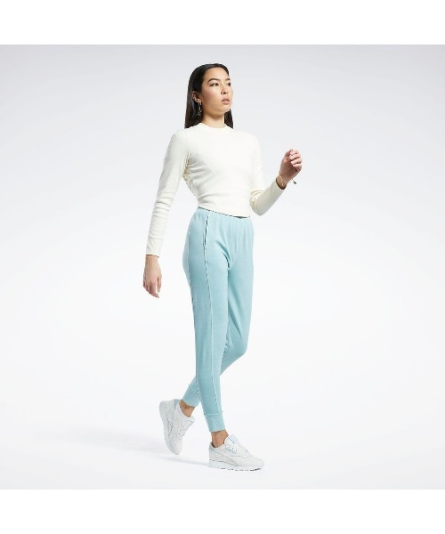 Reebok(リーボック)の「フィッティドパンツ / CL ND FITTED PANT(スウェットパンツ・レディース・グレー/アッシュグレー・J/L/J/M/J/S/J/O/X-LARGE/MEDIUM/SMALL/LARGE)」の10枚目の写真