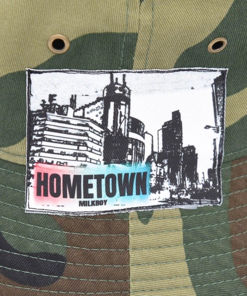 MILKBOY（ミルクボーイ）の「HOME TOWN スタッズ バケットハット（ハット・レディース・A/B・S/L）」の4枚目の写真