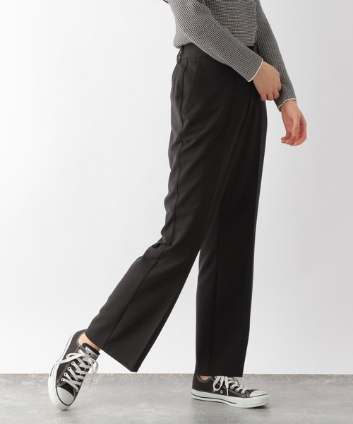 GLOBAL WORK(グローバルワーク)の「ウツクシルエットフレアパンツ/163440(その他パンツ・レディース・ブラウン/グリーン/アイボリー/ブラック・SMALL/MEDIUM/LARGE)」の3枚目の写真