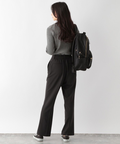 GLOBAL WORK(グローバルワーク)の「ウツクシルエットフレアパンツ/163440(その他パンツ・レディース・ブラウン/グリーン/アイボリー/ブラック・SMALL/MEDIUM/LARGE)」の15枚目の写真