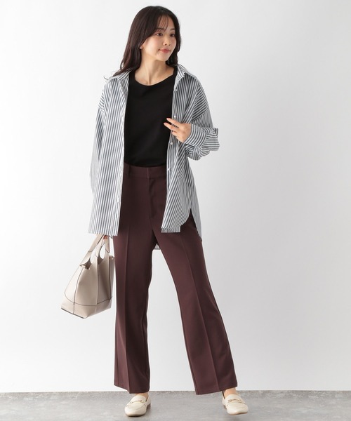 フレア出品 セール】ウツクシルエットフレアパンツ/163440（その他パンツ