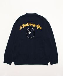 A BATHING APE エイプ カーディガン A BATHING APE（アベイシングエイプ）の「BAPE KNIT CARDIGAN M