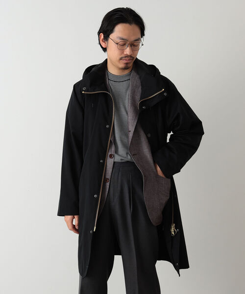 Barbour（バブアー）の「Barbour × BEAMS F / 別注 HOODED HUNTING 
