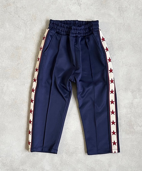 Ocean&Ground（オーシャン&グラウンド）の「スターライントラックパンツ(80～140cm)（その他パンツ・キッズ・ネイビー/マスタード・110/95/100/90/80/130/120/140）」の3枚目の写真