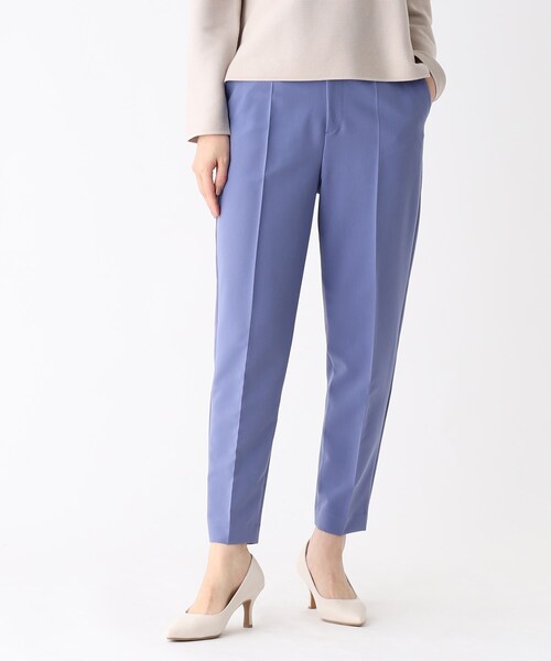 OPAQUE.CLIP(オペークドットクリップ)の「◆セットアップ対応 センタープレススティックパンツ【洗濯機洗い可/イージーケア/ストレッチ/防シワ/吸水速乾】(その他パンツ・レディース・カーキ/オフホワイト/ピンク系/ブルー/ブラック/ベージュ・36/38/40/34/42)」の10枚目の写真