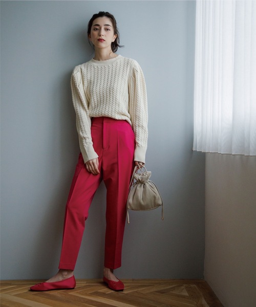 OPAQUE.CLIP オペークドットクリップ　パンツスーツ　セットアップ　M OPAQUE.CLIP（オペークドットクリップ）の「◇セットアップ対応