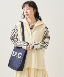 FREAK'S STORE | 畦ハーフジップベスト(ベスト)