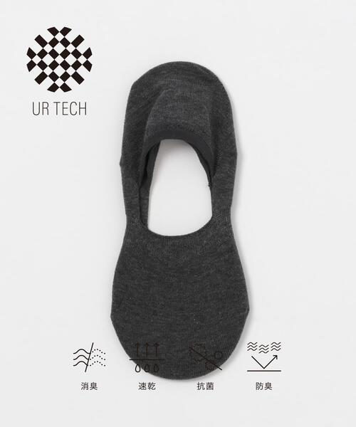 URBAN RESEARCH（アーバンリサーチ）の「『UR TECH』カバーソックス（ソックス/靴下・レディース・ブラック/チャコールグレー/ホワイト・22/24）」の11枚目の写真