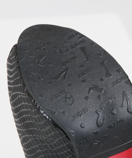 Julia Boutique（ジュリアブティック）の「クロコ調オープントゥ美脚ヒールパンプス/23081（パンプス・レディース・ブラック/ホワイト・35/36/38/39/37）」の8枚目の写真