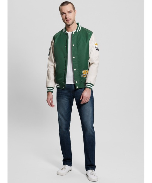 Guess(ゲス)の「Patch Varsity Jacket(スタジャン・メンズ・グリーン・LARGE/X-LARGE/MEDIUM/SMALL)」の10枚目の写真