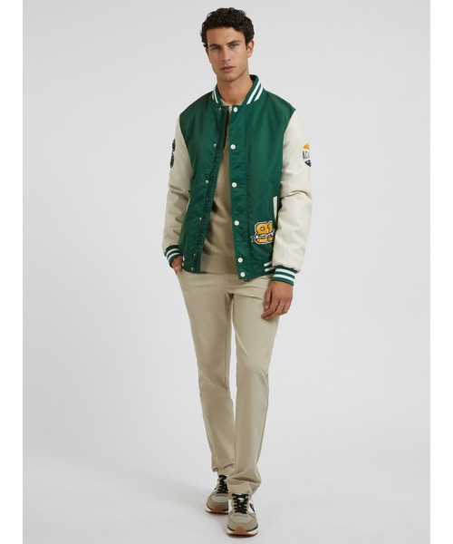 Guess(ゲス)の「Patch Varsity Jacket(スタジャン・メンズ・グリーン・LARGE/X-LARGE/MEDIUM/SMALL)」の12枚目の写真