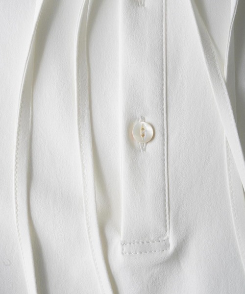 SHAREEF（シャリーフ）の「SHELL DRY SMOCK SHIRTS（シャツ/ブラウス・メンズ・ホワイト/ブラック・1/2/3）」の7枚目の写真