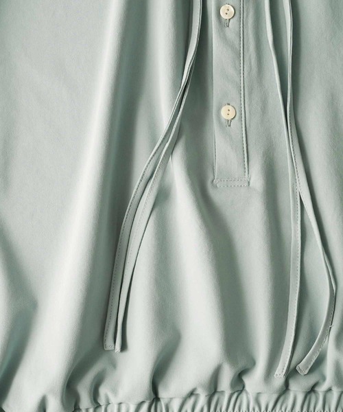 SHAREEF（シャリーフ）の「SHELL DRY SMOCK SHIRTS（シャツ/ブラウス・メンズ・ホワイト/ブラック・1/2/3）」の10枚目の写真