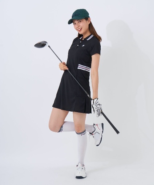FILA GOLF(フィラゴルフ )の「【FILA GOLF:フィラゴルフ】レディースワンピース ゴルフ(ワンピース・レディース・ブラック/ネイビー/パープル/ミント・SMALL/X-LARGE/MEDIUM/LARGE/XX-LARGE)」の20枚目の写真