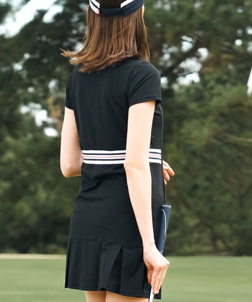 FILA GOLF(フィラゴルフ )の「【FILA GOLF:フィラゴルフ】レディースワンピース ゴルフ(ワンピース・レディース・ブラック/ネイビー/パープル/ミント・SMALL/X-LARGE/MEDIUM/LARGE/XX-LARGE)」の11枚目の写真
