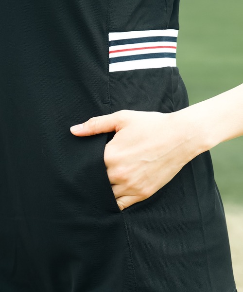 FILA GOLF(フィラゴルフ )の「【FILA GOLF:フィラゴルフ】レディースワンピース ゴルフ(ワンピース・レディース・ブラック/ネイビー/パープル/ミント・SMALL/X-LARGE/MEDIUM/LARGE/XX-LARGE)」の16枚目の写真