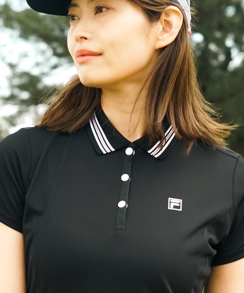 FILA GOLF(フィラゴルフ )の「【FILA GOLF:フィラゴルフ】レディースワンピース ゴルフ(ワンピース・レディース・ブラック/ネイビー/パープル/ミント・SMALL/X-LARGE/MEDIUM/LARGE/XX-LARGE)」の15枚目の写真
