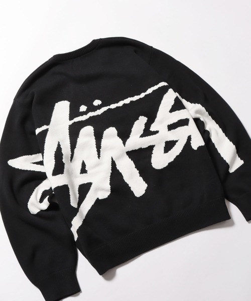 STUSSY(ステューシー)の「STUSSY/ステューシー STOCK SWEATER セーター(ニット/セーター・メンズ・ブラック/ピンク・M/L/XL/XS/S)」の12枚目の写真