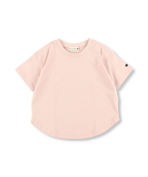 BRANSHES(ブランシェス)の「【WEB限定 / USAコットン】シンプル半袖Tシャツ(Tシャツ/カットソー・キッズ・ベージュ/アイボリー/ライトグリーン/ピンクベージュ・110/100/130/150/140/120)」の20枚目の写真