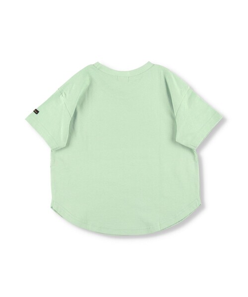BRANSHES(ブランシェス)の「【WEB限定 / USAコットン】シンプル半袖Tシャツ(Tシャツ/カットソー・キッズ・ベージュ/アイボリー/ライトグリーン/ピンクベージュ・110/100/130/150/140/120)」の16枚目の写真