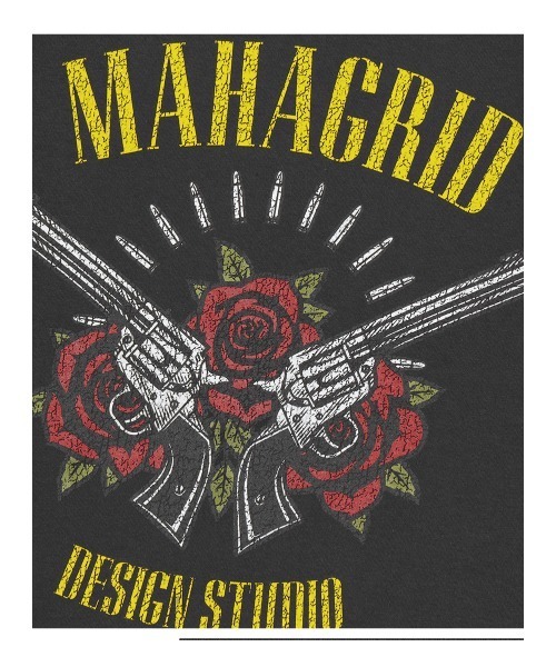 【mahagrid】23SS★ FLOWER PISTOL TEE 73625349b_38_d_500.jpg